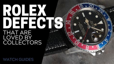 rolex defect